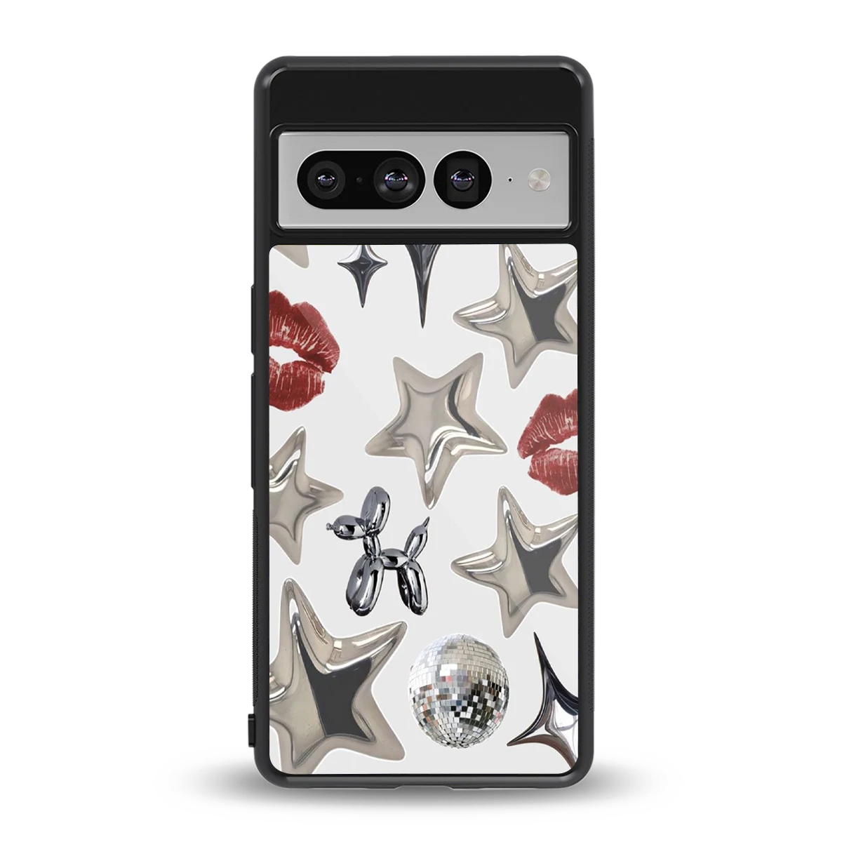 Disco Dreams back phone cover | glass case for google pixel 7 pro