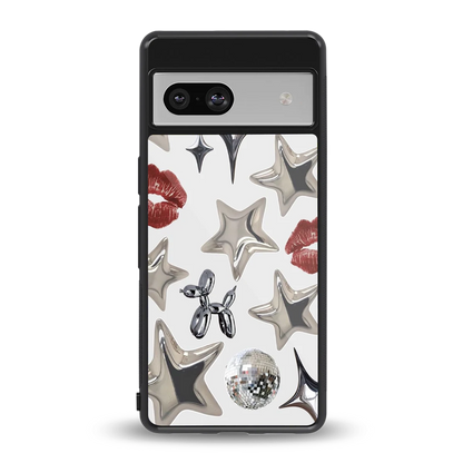 Disco Dreams back phone cover | glass case for google pixel 7