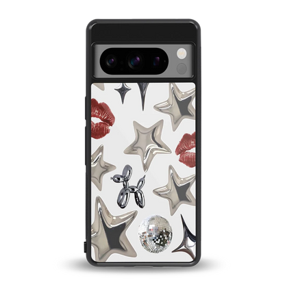 Disco Dreams back phone cover | glass case for google pixel 8 pro