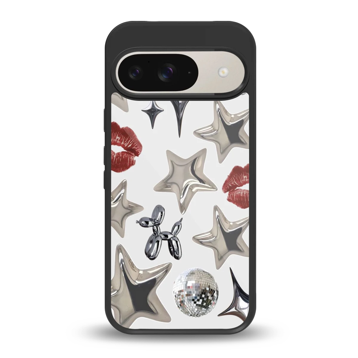 Disco Dreams back phone cover | glass case for google pixel 9