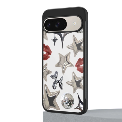 Disco Dreams google pixel 9 mobile cover | shockproof glass phone case