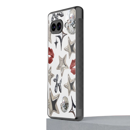 Disco Dreams google pixel 10a mobile cover | shockproof glass phone case
