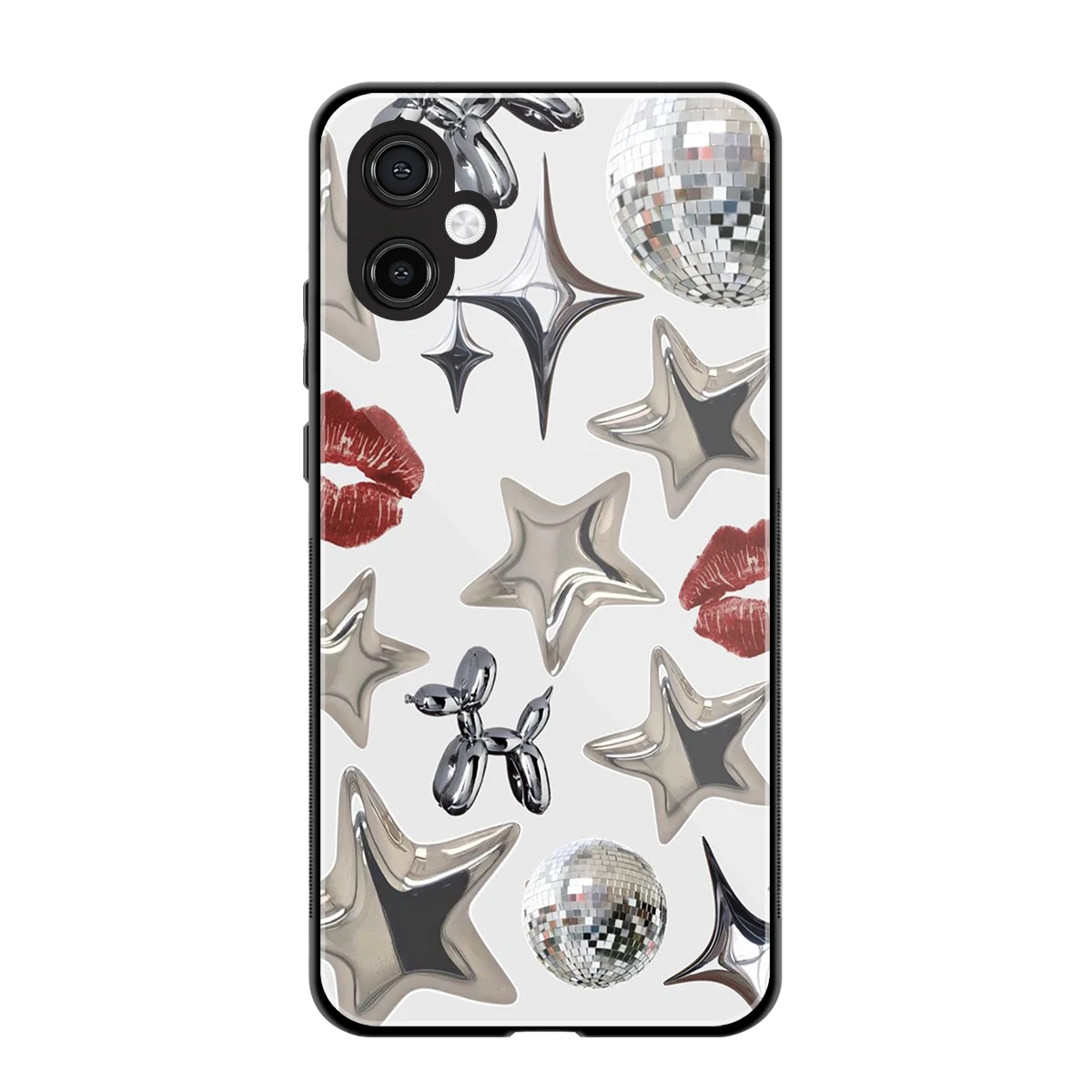 Disco Dreams back phone cover | glass case for samsung galaxy a06 5g