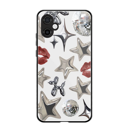 Disco Dreams back phone cover | glass case for samsung galaxy a06 5g