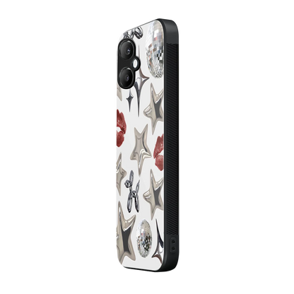 Disco Dreams samsung galaxy a06 5g mobile cover | shockproof glass phone case