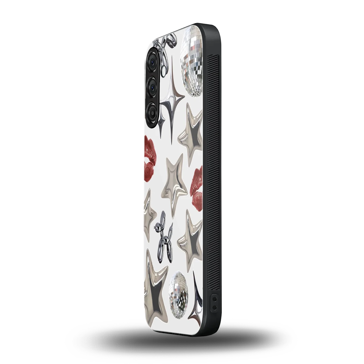 Disco Dreams samsung galaxy a17 5g mobile cover | shockproof glass phone case