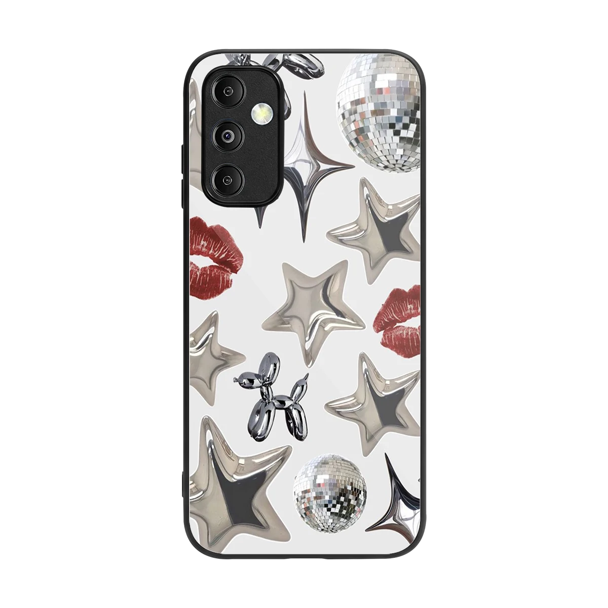 Disco Dreams back phone cover | glass case for samsung galaxy m14 5g