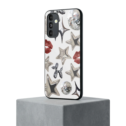 Disco Dreams samsung galaxy m14 5g mobile cover | shockproof glass phone case