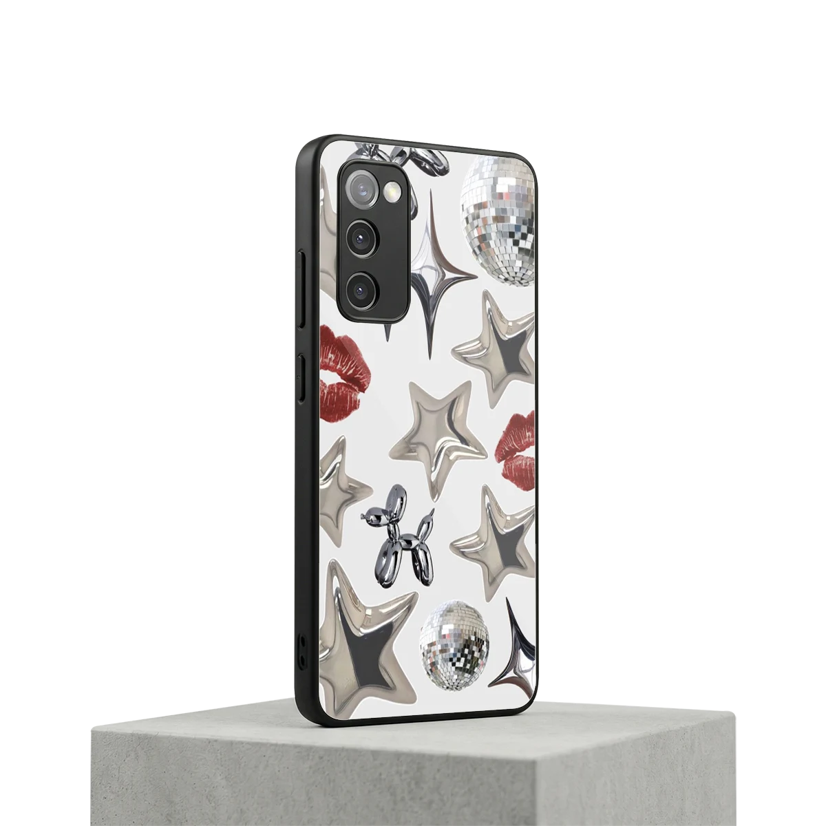 Disco Dreams samsung galaxy s20 fe mobile cover | shockproof glass phone case