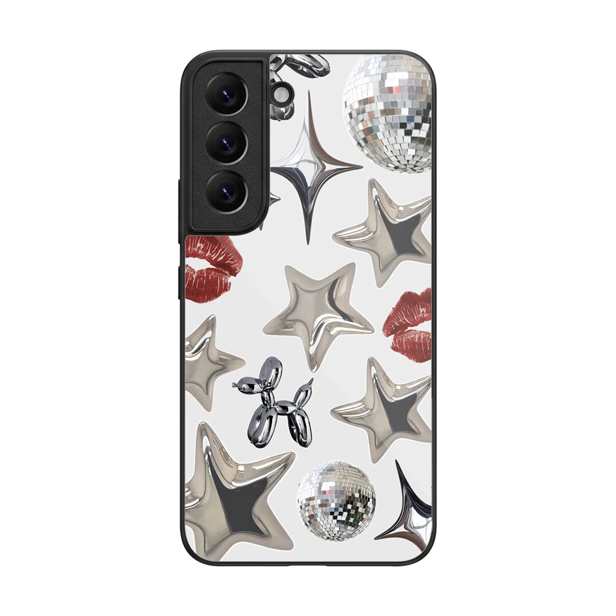 Disco Dreams back phone cover | glass case for samsung galaxy s22