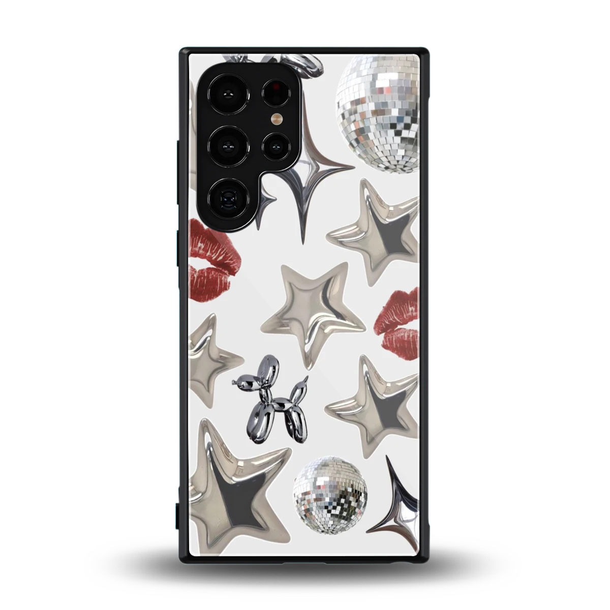 Disco Dreams back phone cover | glass case for samsung galaxy s23 ultra