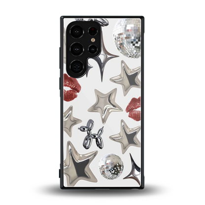 Disco Dreams back phone cover | glass case for samsung galaxy s23 ultra