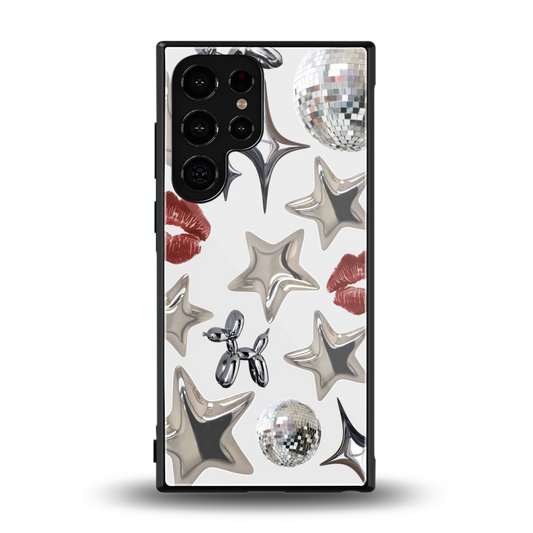 Disco Dreams back phone cover | glass case for samsung galaxy s24 ultra