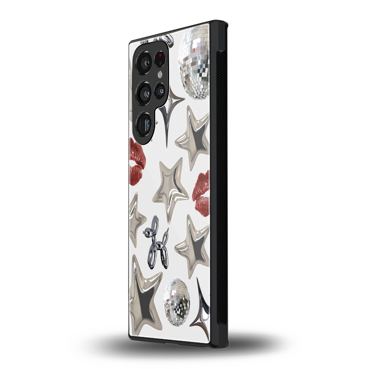 Disco Dreams samsung galaxy s23 ultra mobile cover | shockproof glass phone case