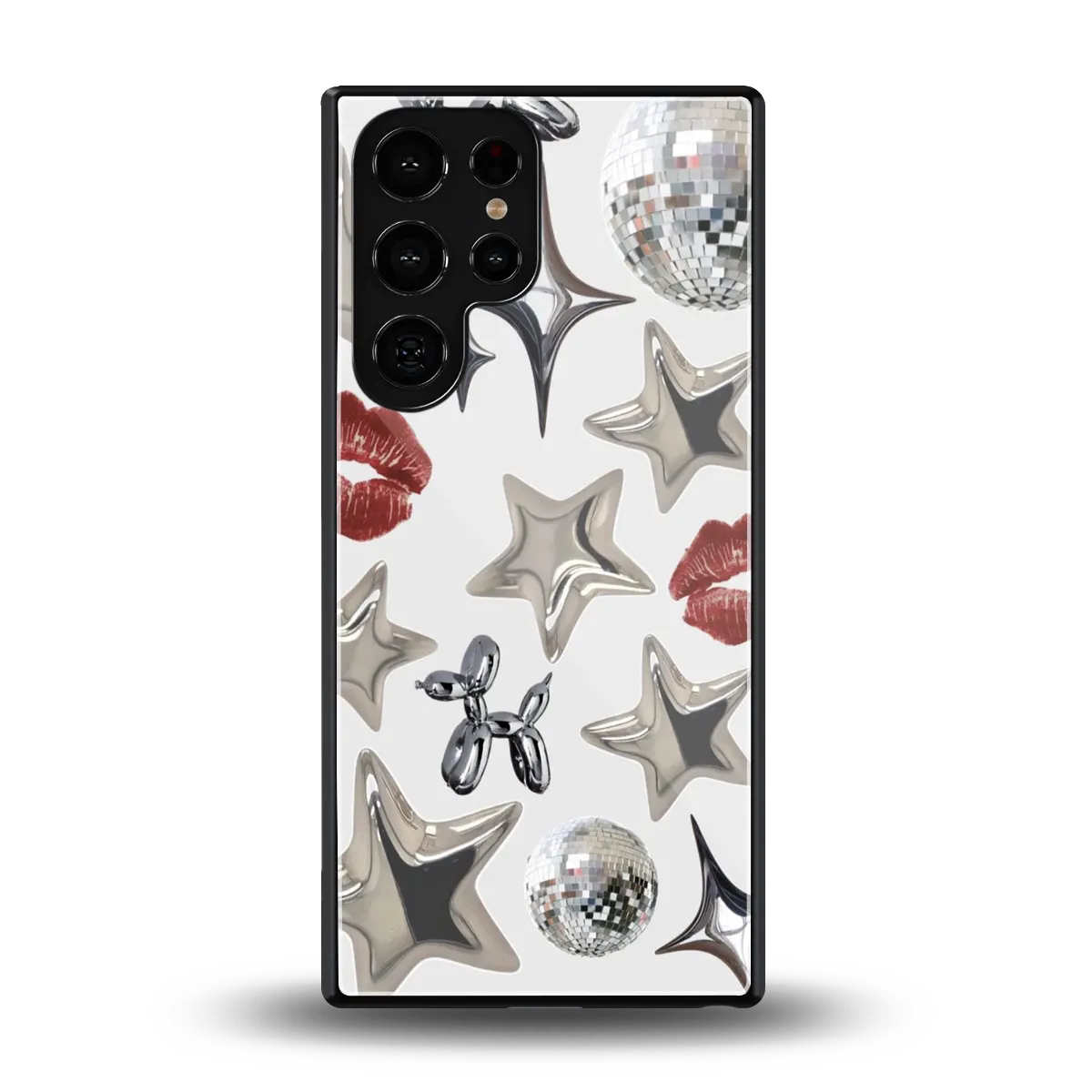 Disco Dreams back phone cover | glass case for samsung galaxy s25 ultra