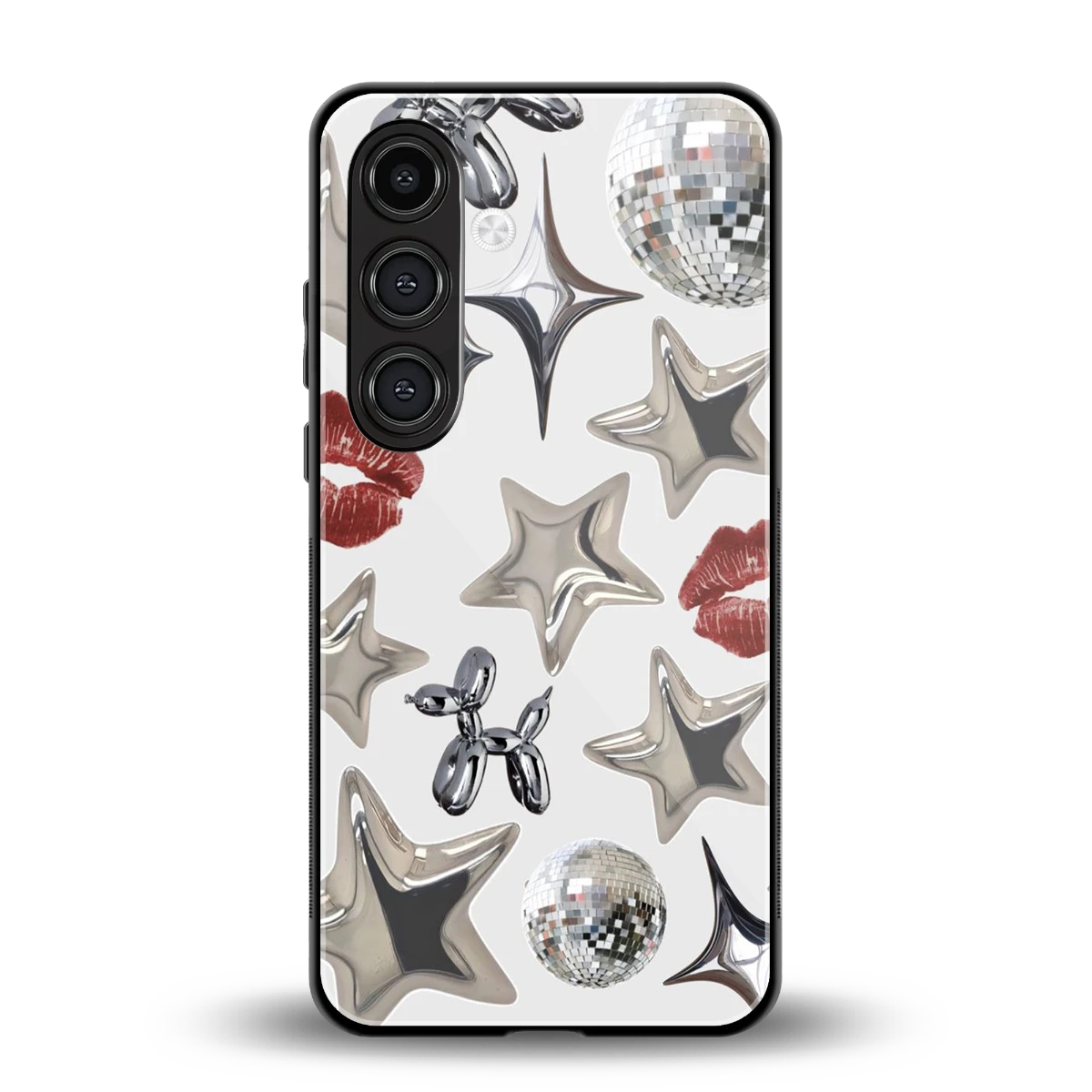 Disco Dreams back phone cover | glass case for samsung galaxy s23 fe