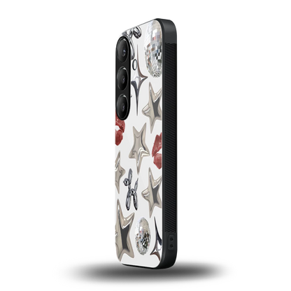 Disco Dreams samsung galaxy s25 mobile cover | shockproof glass phone case