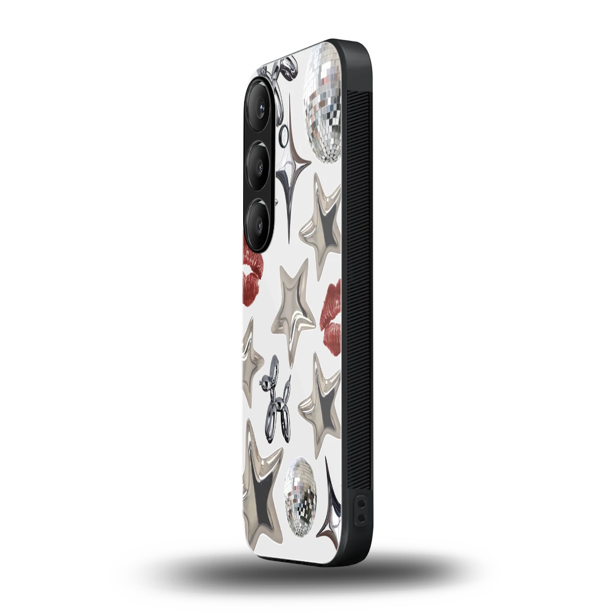 Disco Dreams samsung galaxy s23 fe mobile cover | shockproof glass phone case