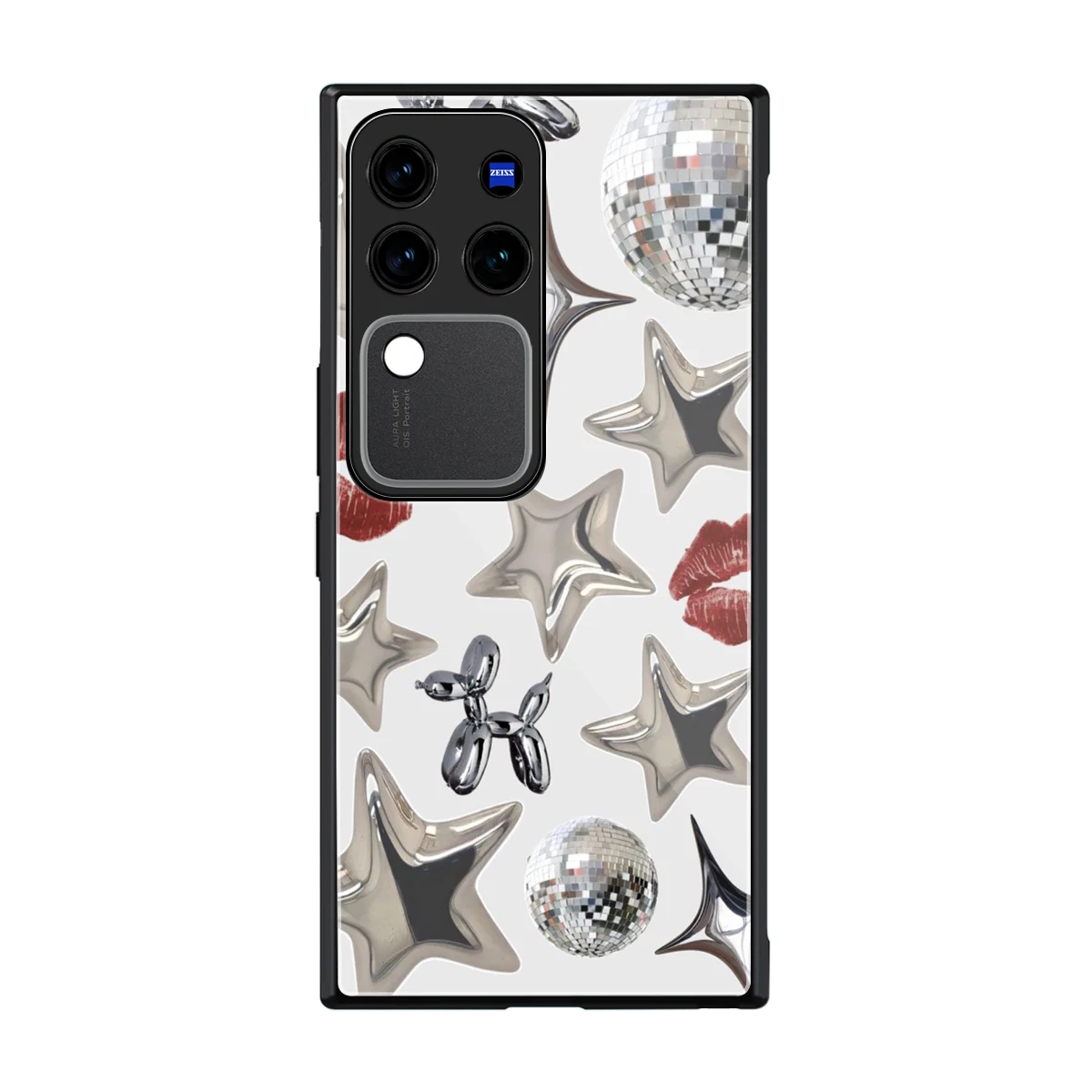 Disco Dreams back phone cover | glass case forvivo v30 pro