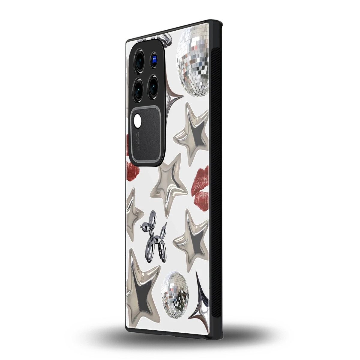 Disco Dreamsvivo v30 pro mobile cover | shockproof glass phone case