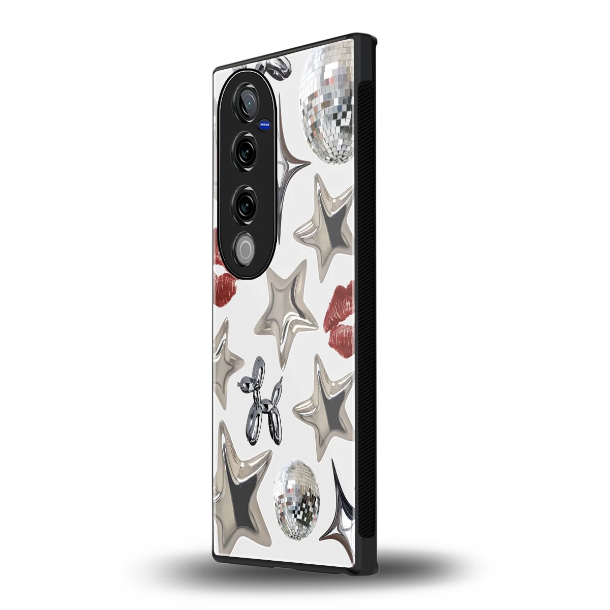 Disco Dreams vivo v40 pro mobile cover | shockproof glass phone case