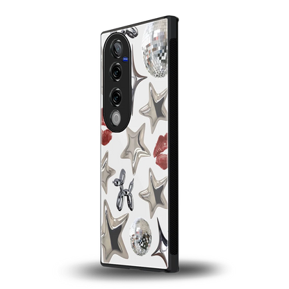 Disco Dreams vivo v40 pro mobile cover | shockproof glass phone case