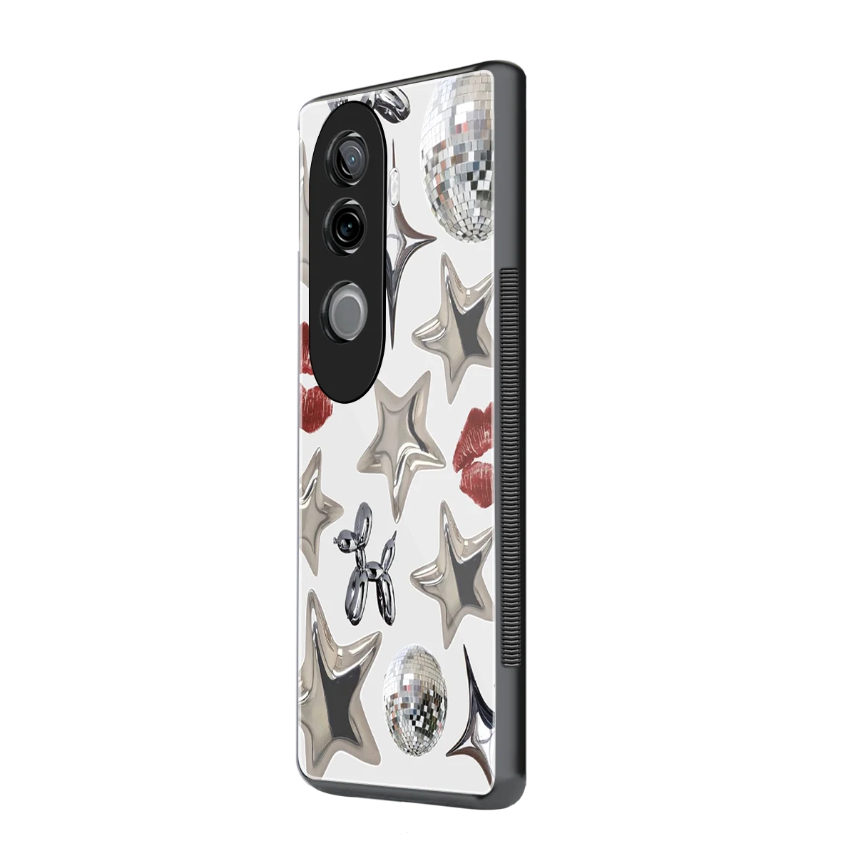Disco Dreams vivo v40e mobile cover | shockproof glass phone case