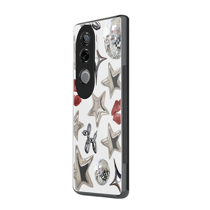 Disco Dreams vivo v40e mobile cover | shockproof glass phone case