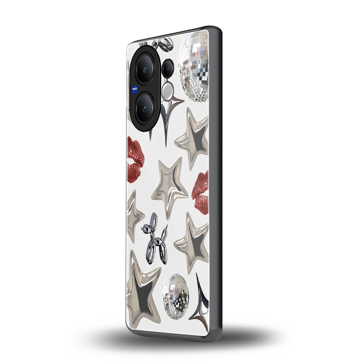 Disco Dreams vivo v60 mobile cover | shockproof glass phone case
