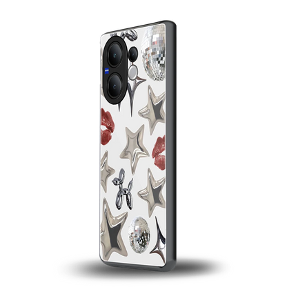 Disco Dreams vivo v60 mobile cover | shockproof glass phone case