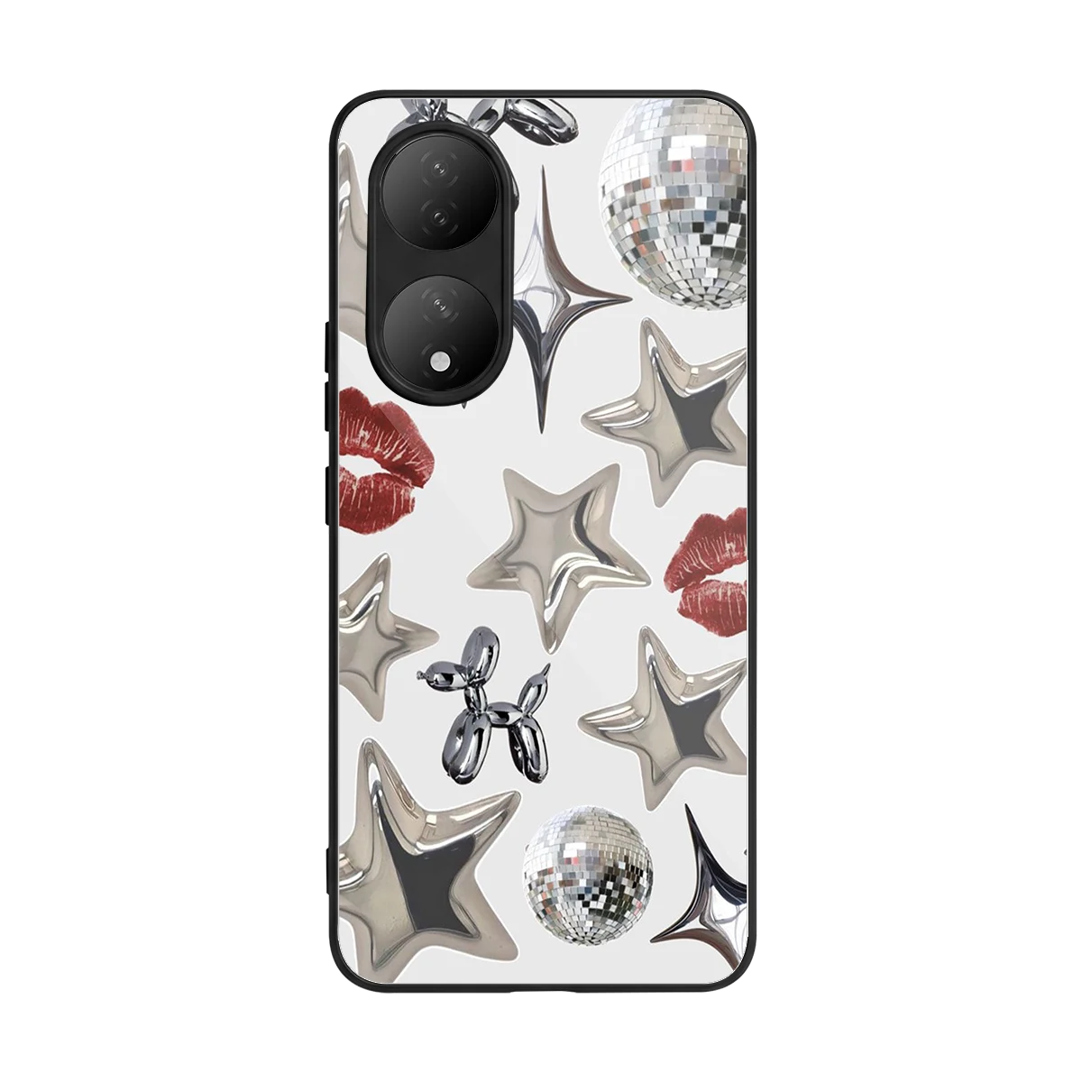 Disco Dreams back phone cover | glass case for Vivo-y100