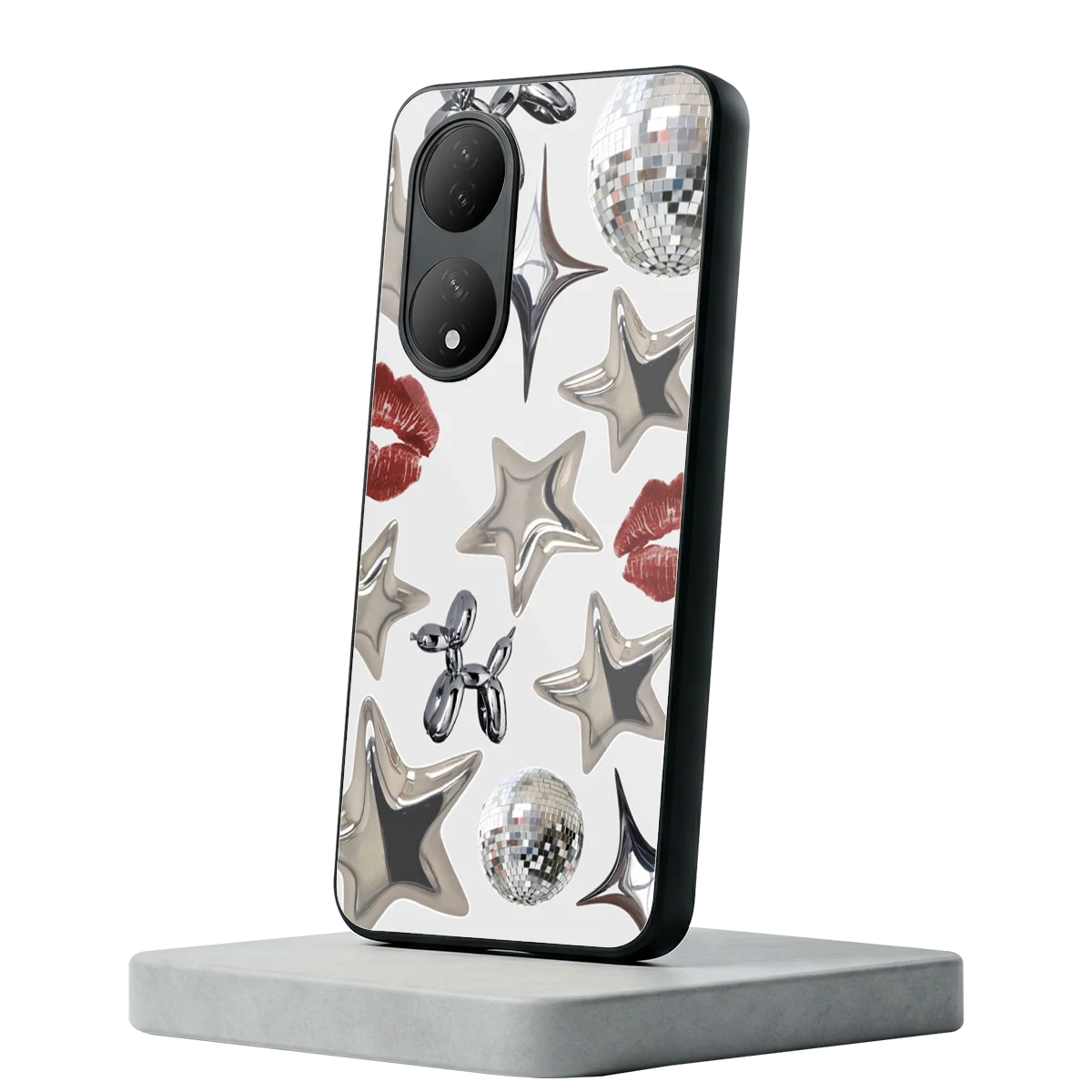 Disco Dreams Vivo-y100 mobile cover | shockproof glass phone case