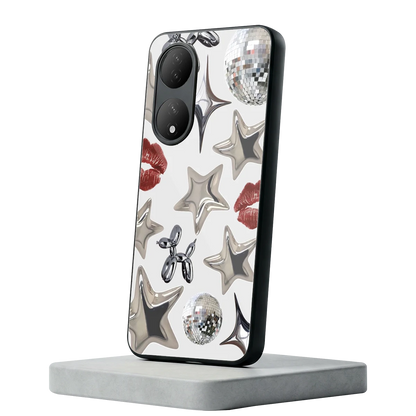 Disco Dreams Vivo-y100 mobile cover | shockproof glass phone case