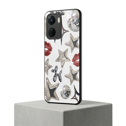 Disco Dreams vivo y16 mobile cover | shockproof glass phone case