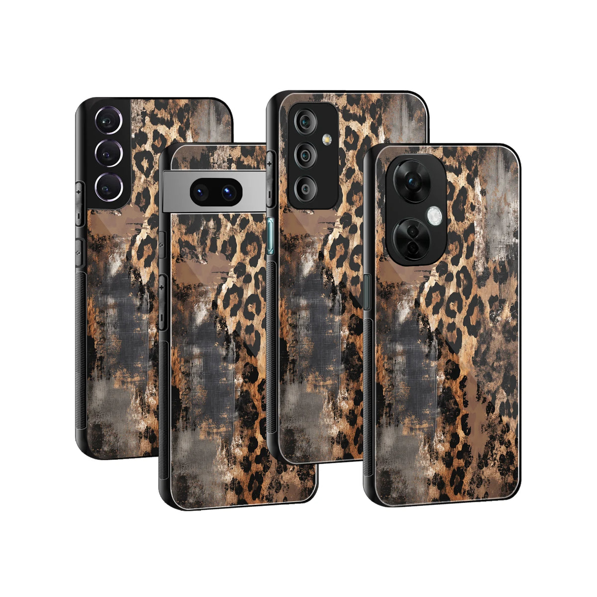 Stylish Glass Back Case for All Smartphones iPhone, Samsung, OnePlus, Pixel, Redmi, Oppo, Vivo, Motorola
