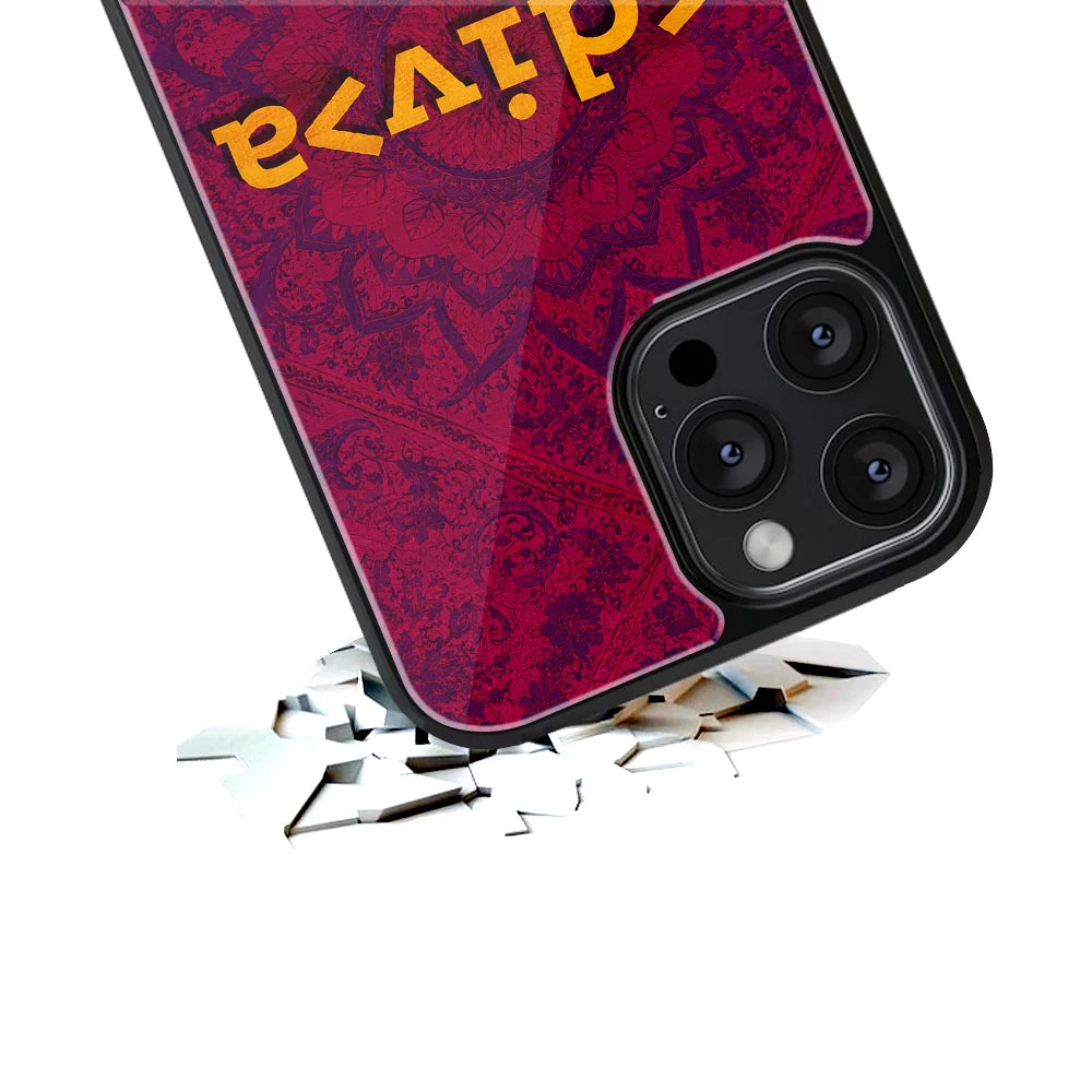 Durable Glass Back Mobile Case for iPhone, Samsung, OnePlus, Google Pixel, Redmi, Vivo, Oppo