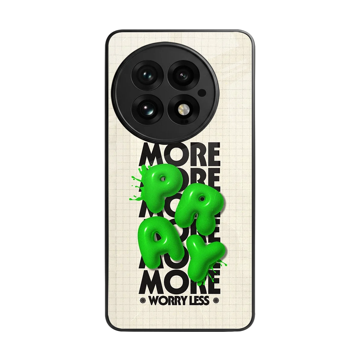 Divine Energy back phone cover | glass case for oneplus 13