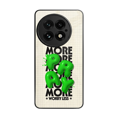 Divine Energy back phone cover | glass case for oneplus 13