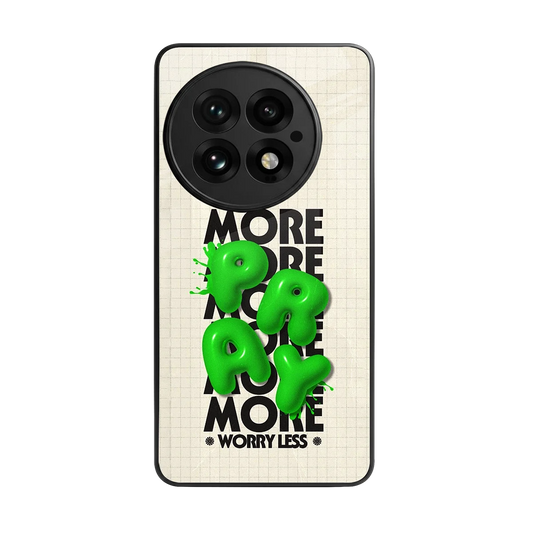 Divine Energy back phone cover | glass case for oneplus 13