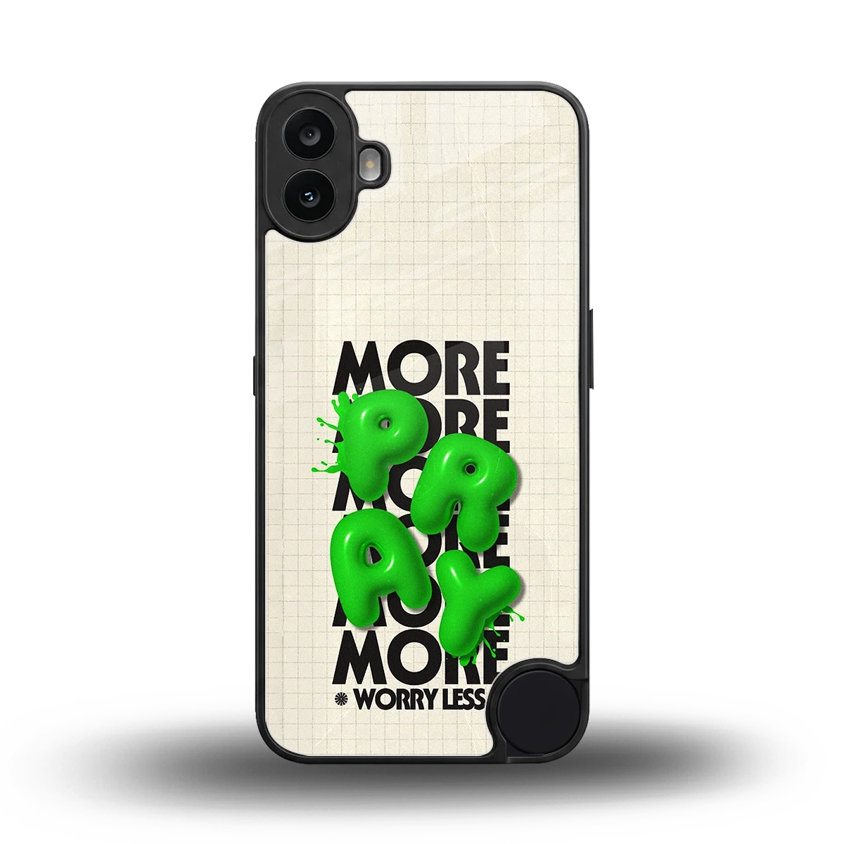 Divine Energy back phone cover | glass case for cmf nothing phone 1