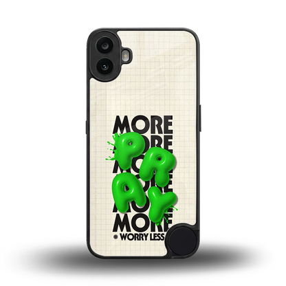 Divine Energy back phone cover | glass case for cmf nothing phone 1
