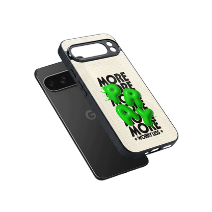 Divine Energy sleek google pixel 10 pro xl cover with tempered glass back and TPU edges