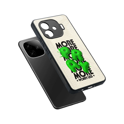 Divine Energy sleek iqoo neo 10r 5g cover with tempered glass back and TPU edges