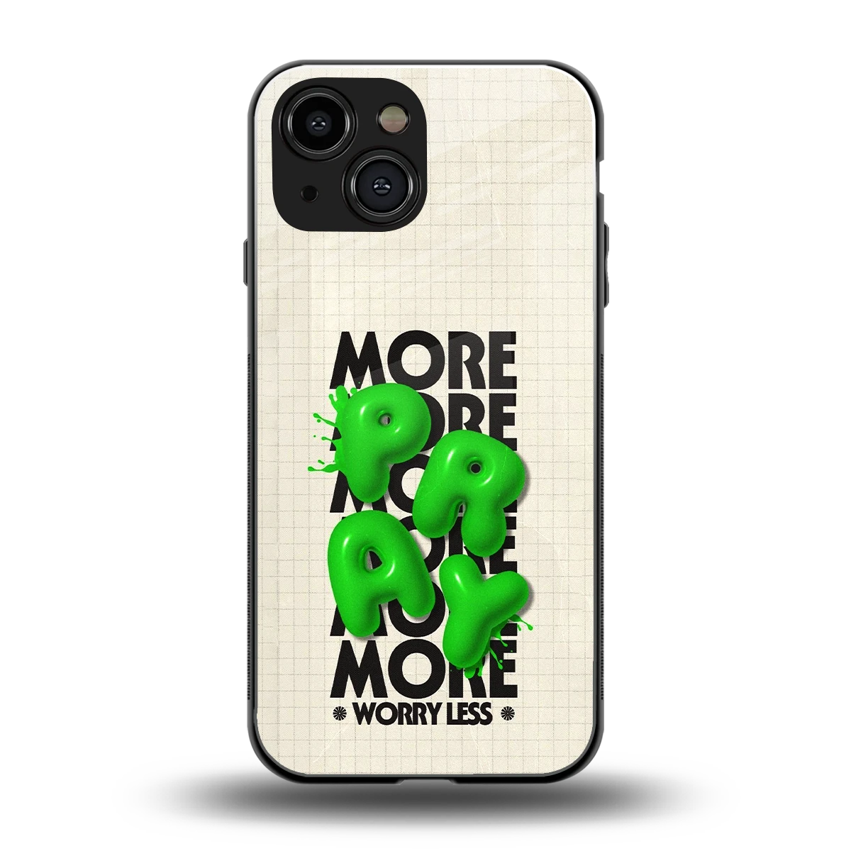 Divine Energy back phone cover | glass case for iphone 13 mini