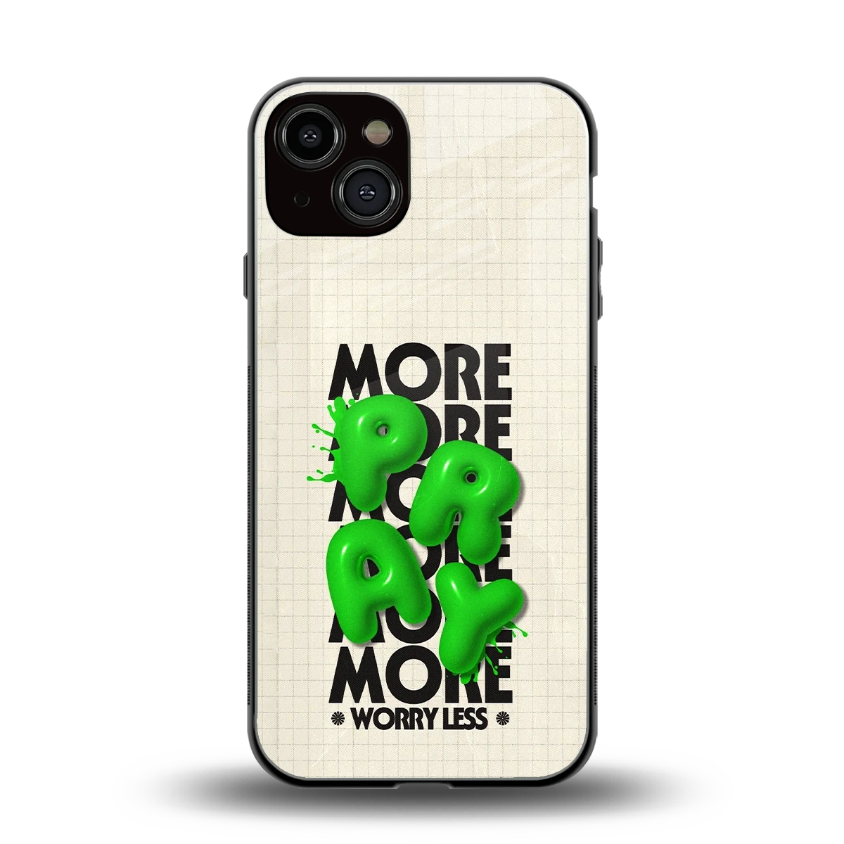 Divine Energy back phone cover | glass case for iphone 13