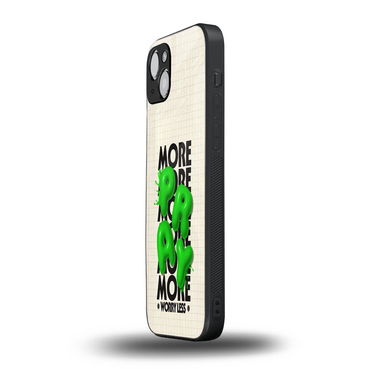 Divine Energy iphone 14 plus mobile cover | shockproof glass phone case