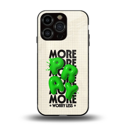 Divine Energy back phone cover | glass case for iphone 15 pro
