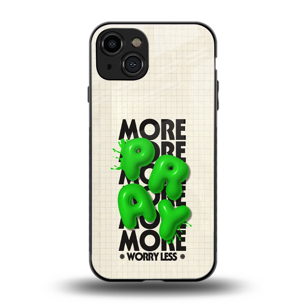 Divine Energy back phone cover | glass case for iphone 15