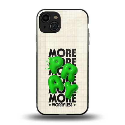 Divine Energy back phone cover | glass case for iphone 15