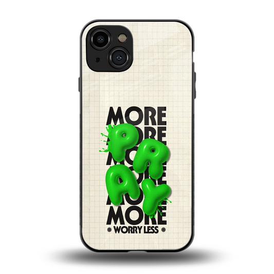 Divine Energy back phone cover | glass case for iphone 15